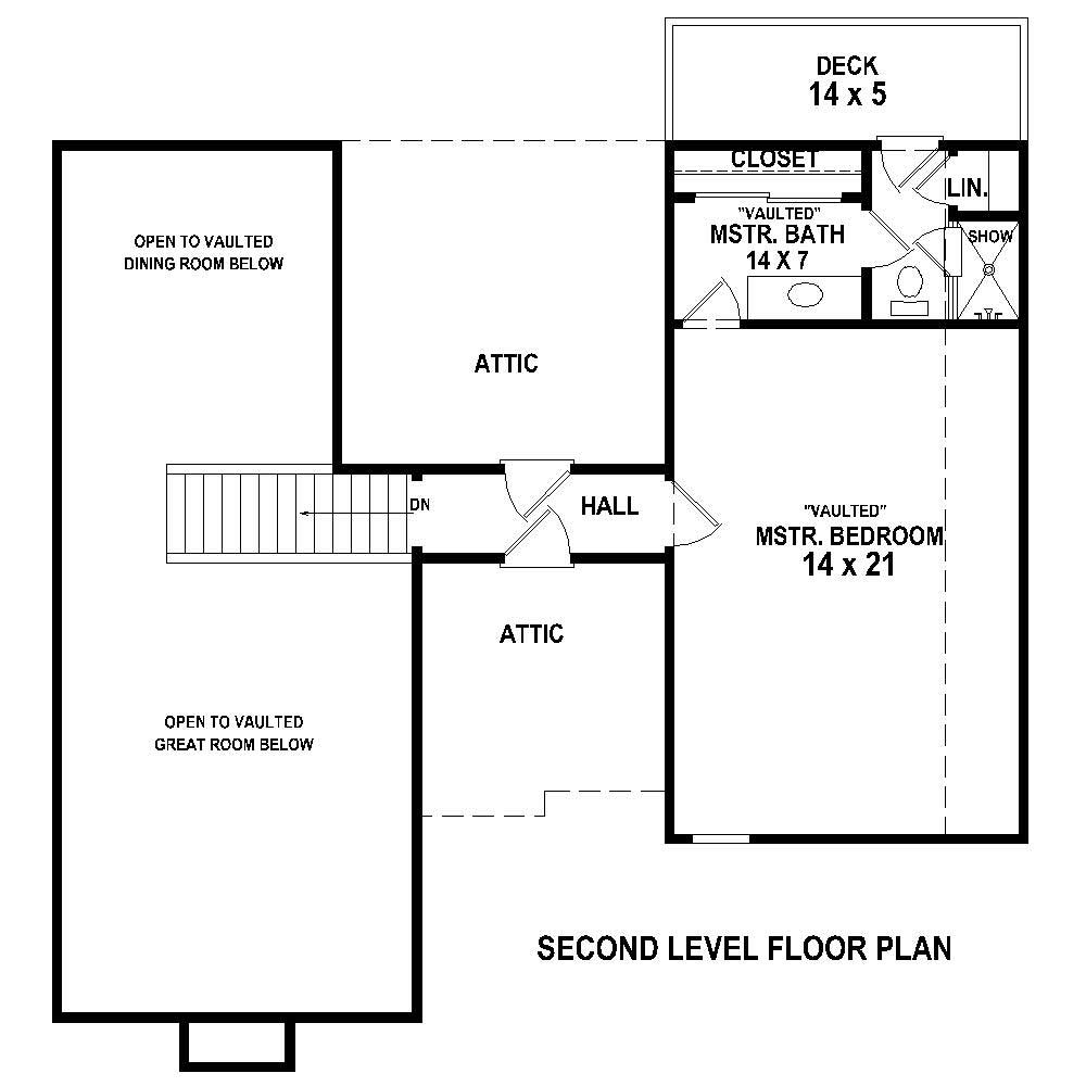 Floor Plan Second Story