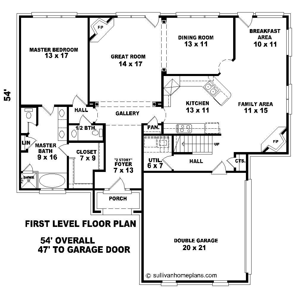 Floor Plan First Story