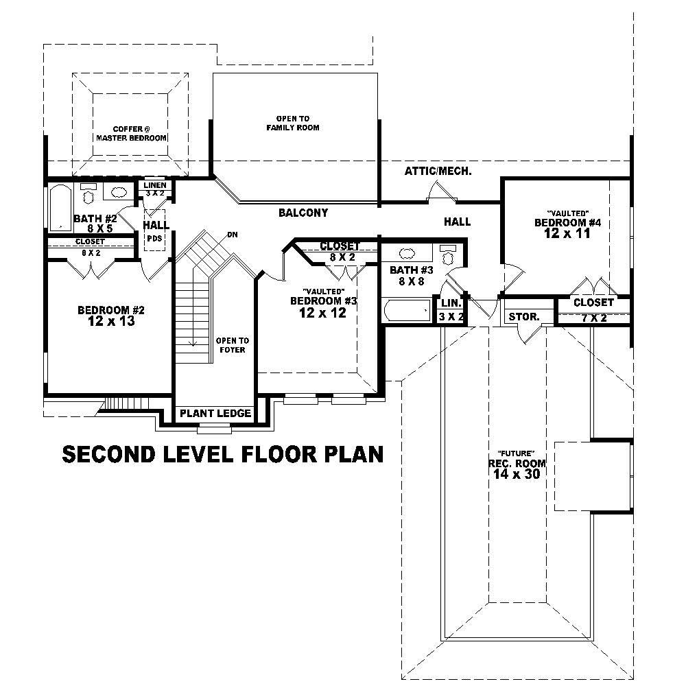 Floor Plan Second Story