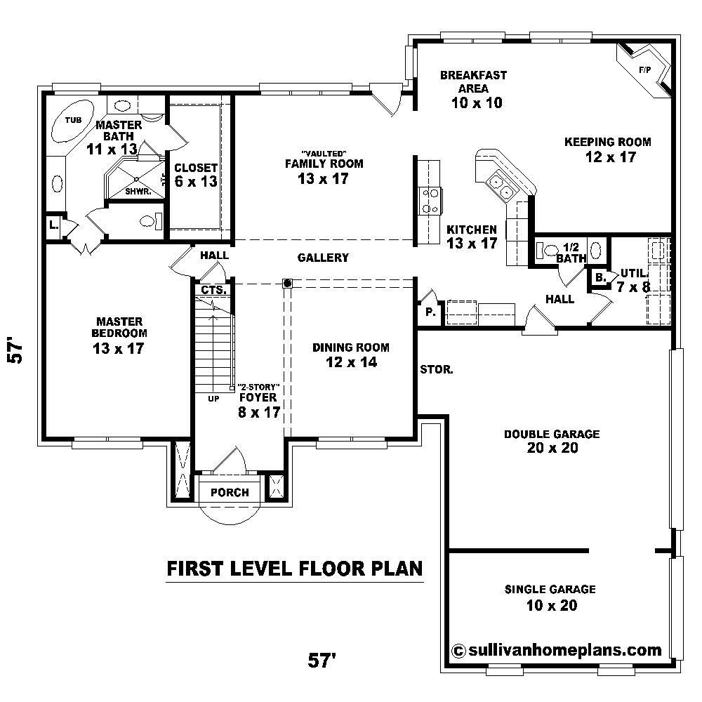 Floor Plan First Story