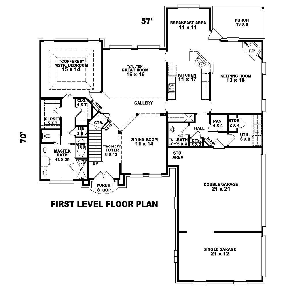 Floor Plan First Story