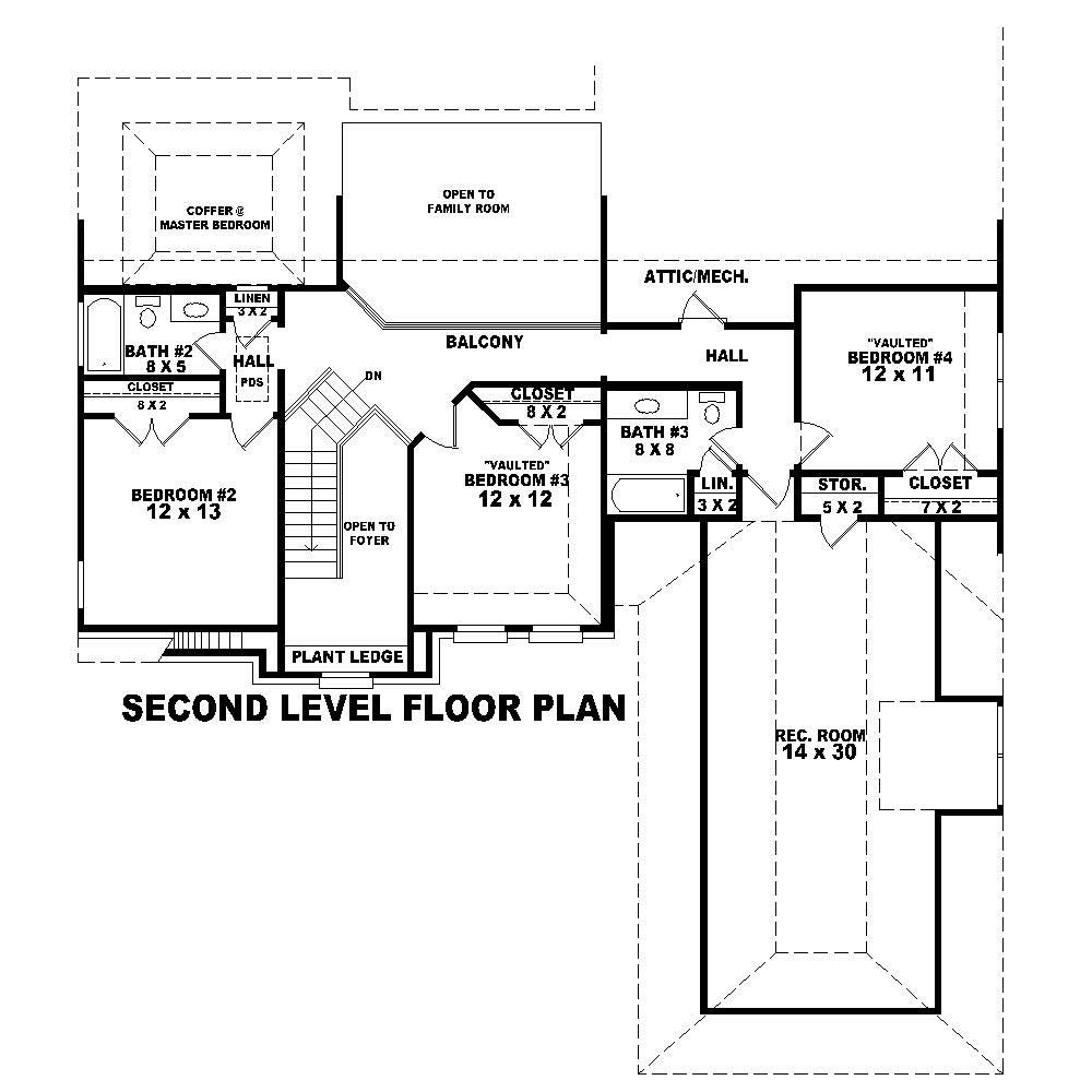 Floor Plan Second Story