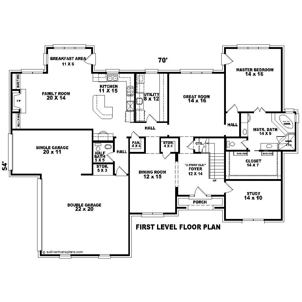 Floor Plan First Story