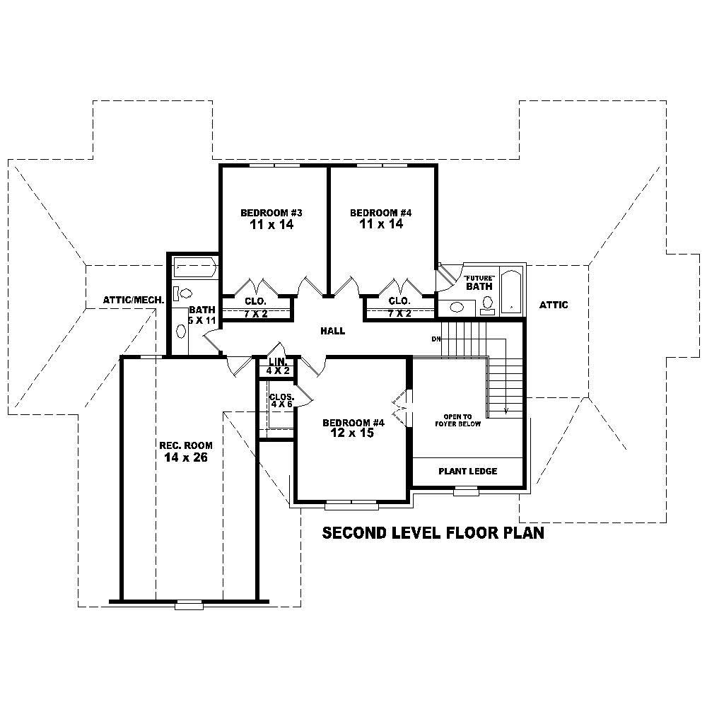 Floor Plan Second Story
