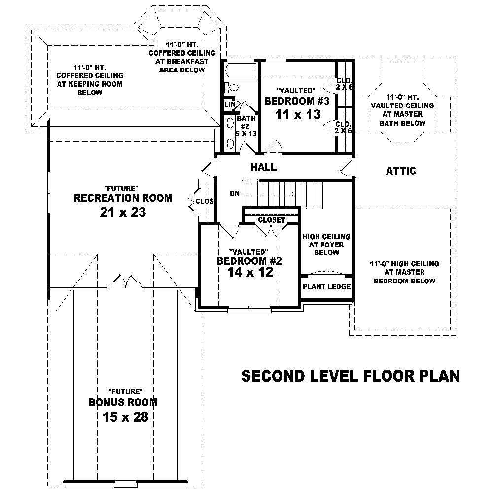 Floor Plan Second Story