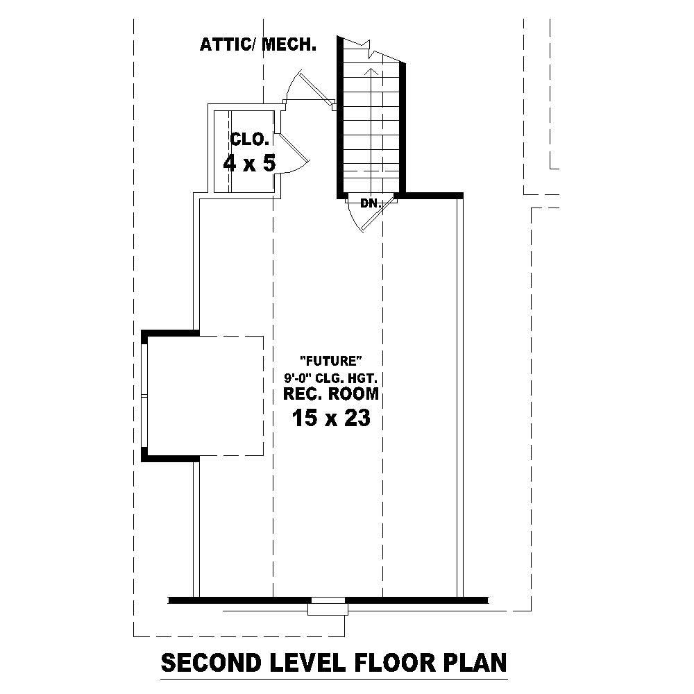Floor Plan Second Story