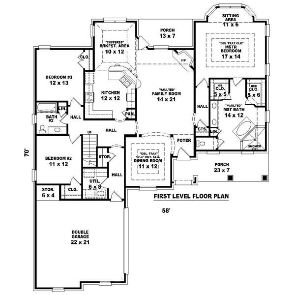 Floor Plan Main Level