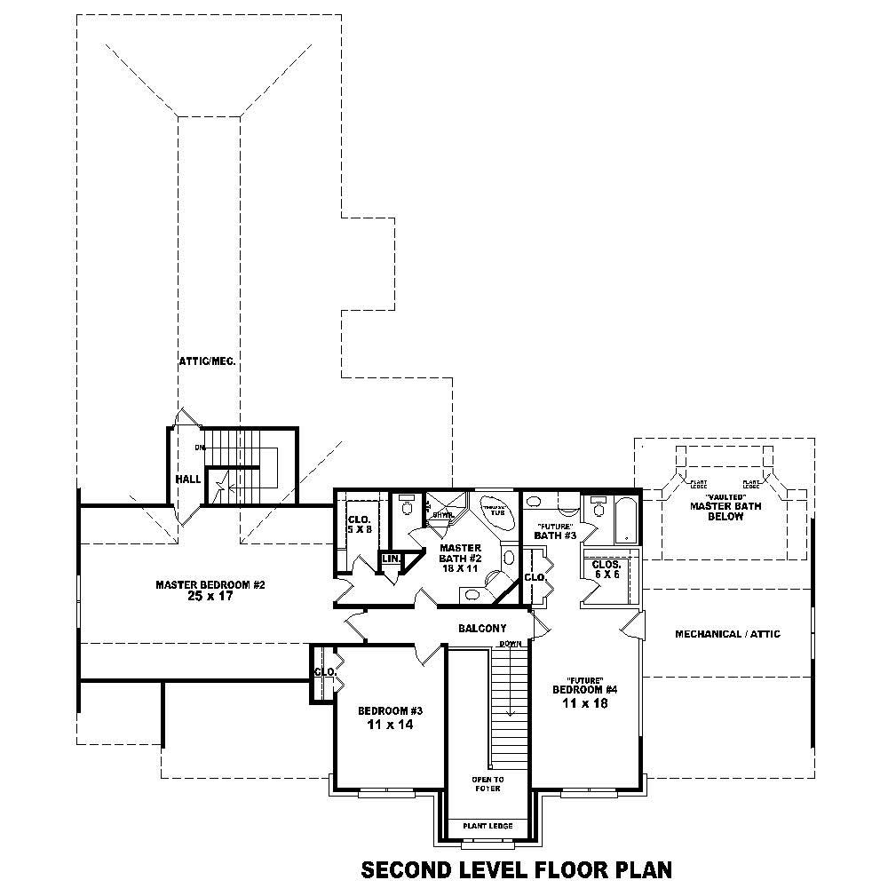 Floor Plan Second Story