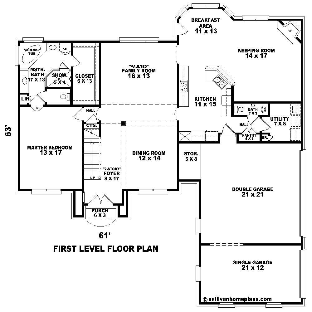 Floor Plan First Story