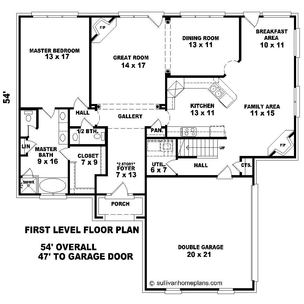 Floor Plan First Story