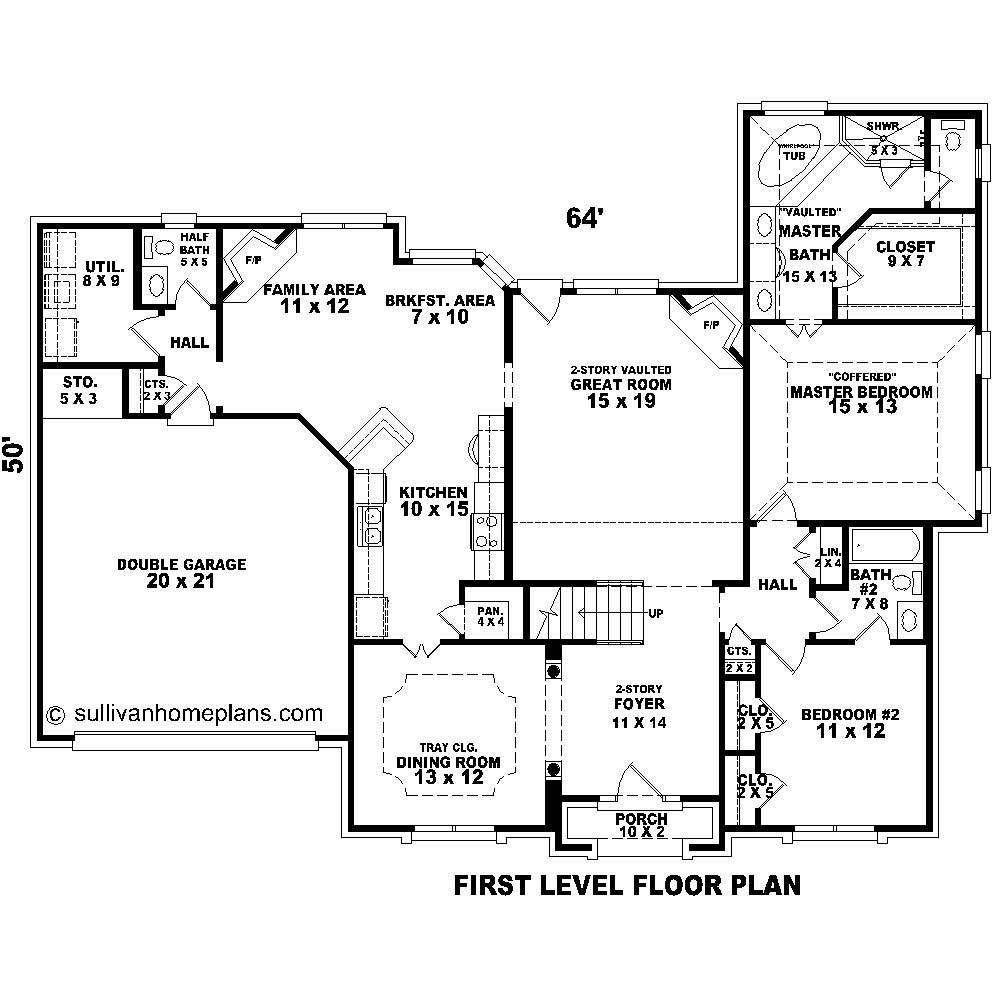 Floor Plan First Story