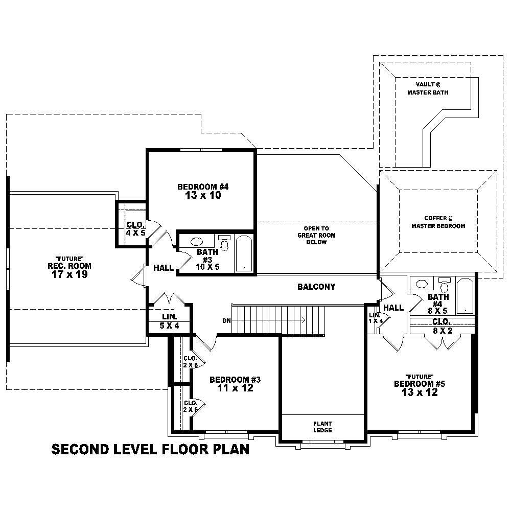 Floor Plan Second Story