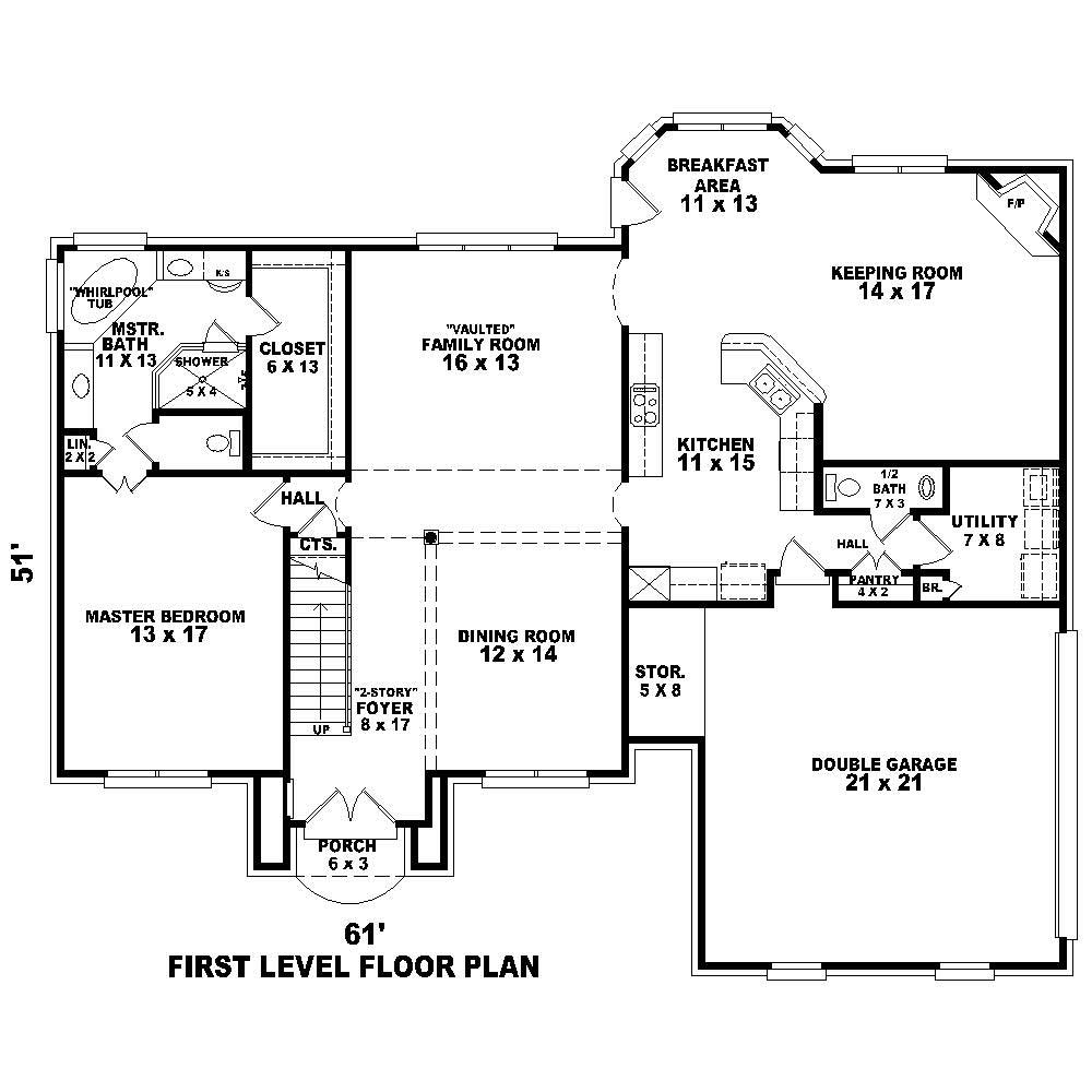 Floor Plan First Story