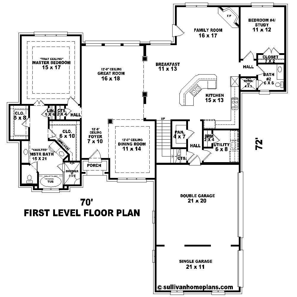 Floor Plan First Story