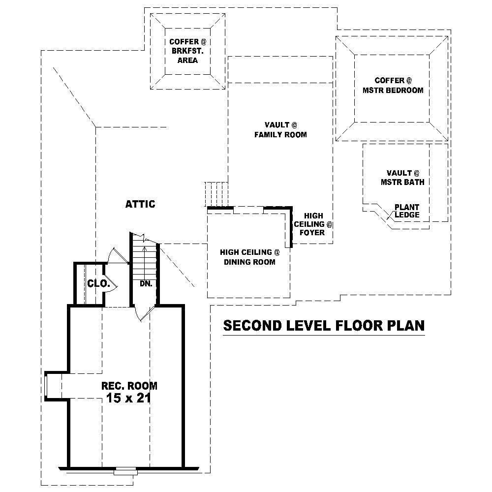 Floor Plan Second Story