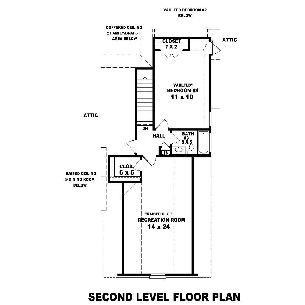 Floor Plan Second Story