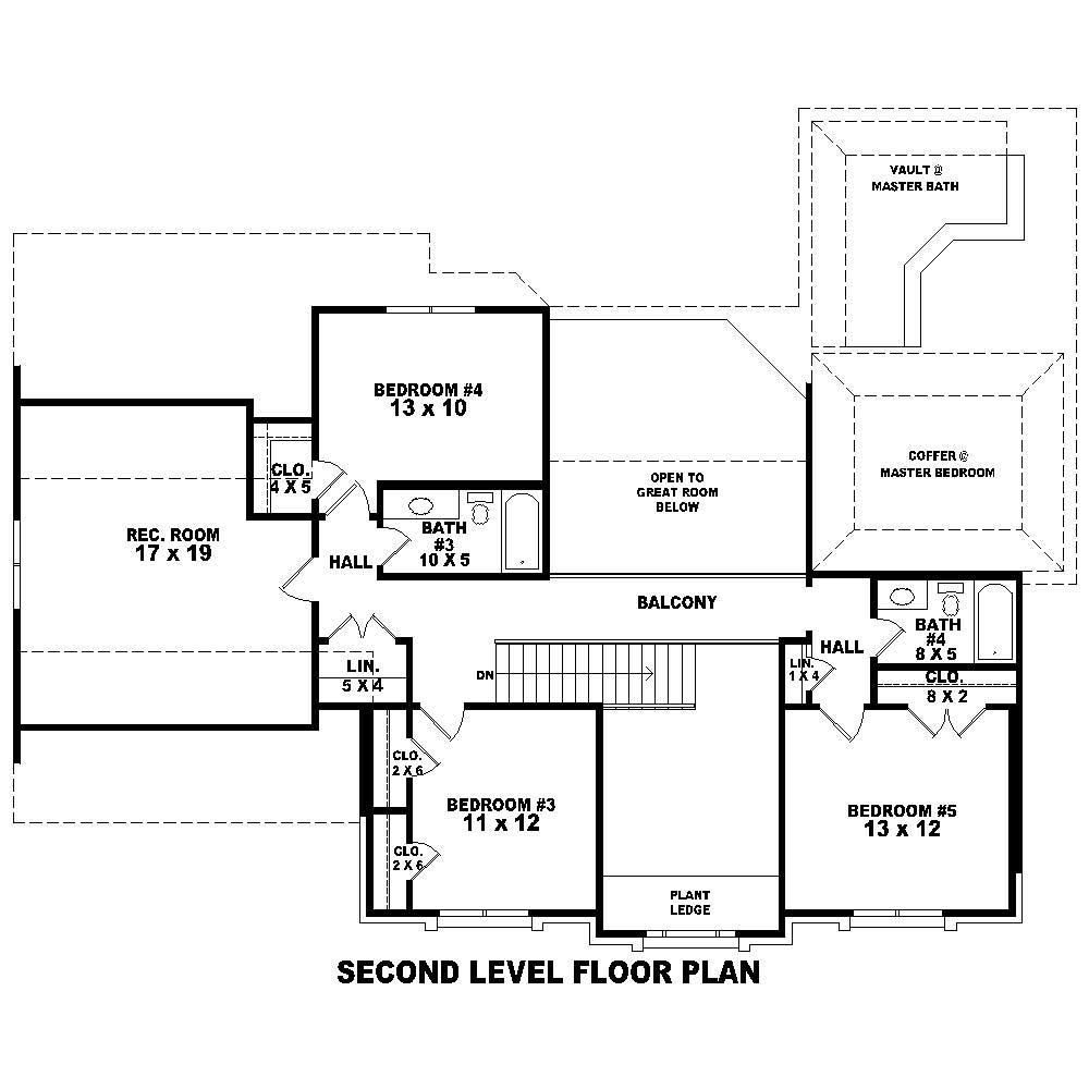 Floor Plan Second Story