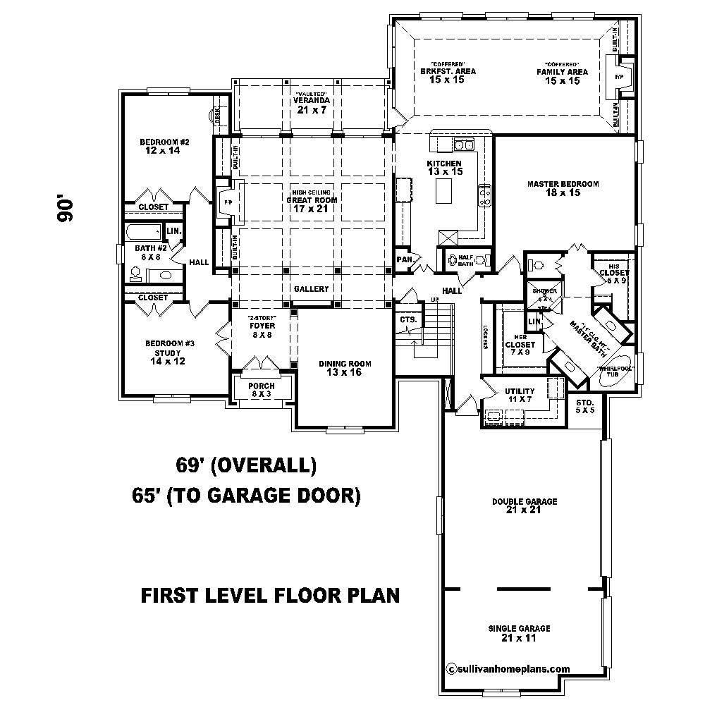 Floor Plan First Story