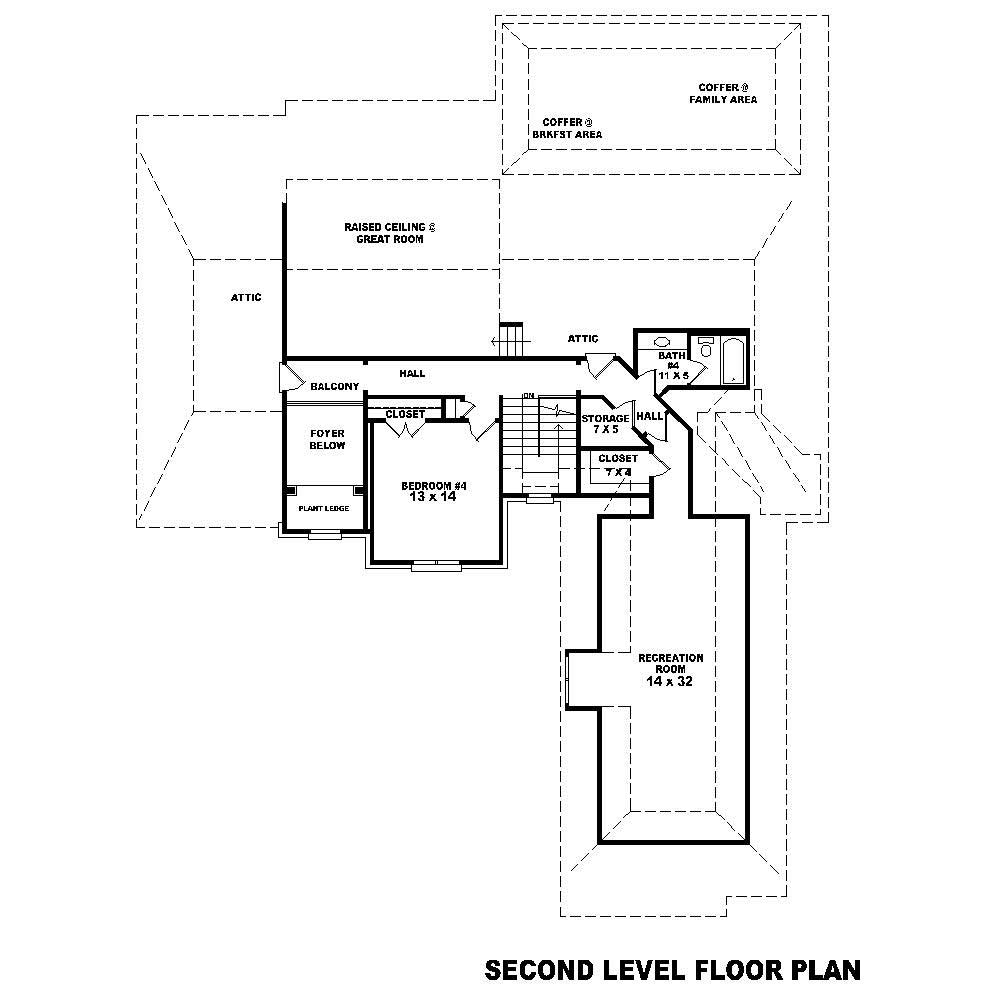 Floor Plan Second Story