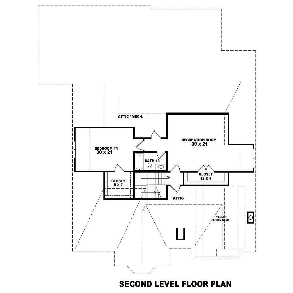 Floor Plan Second Story
