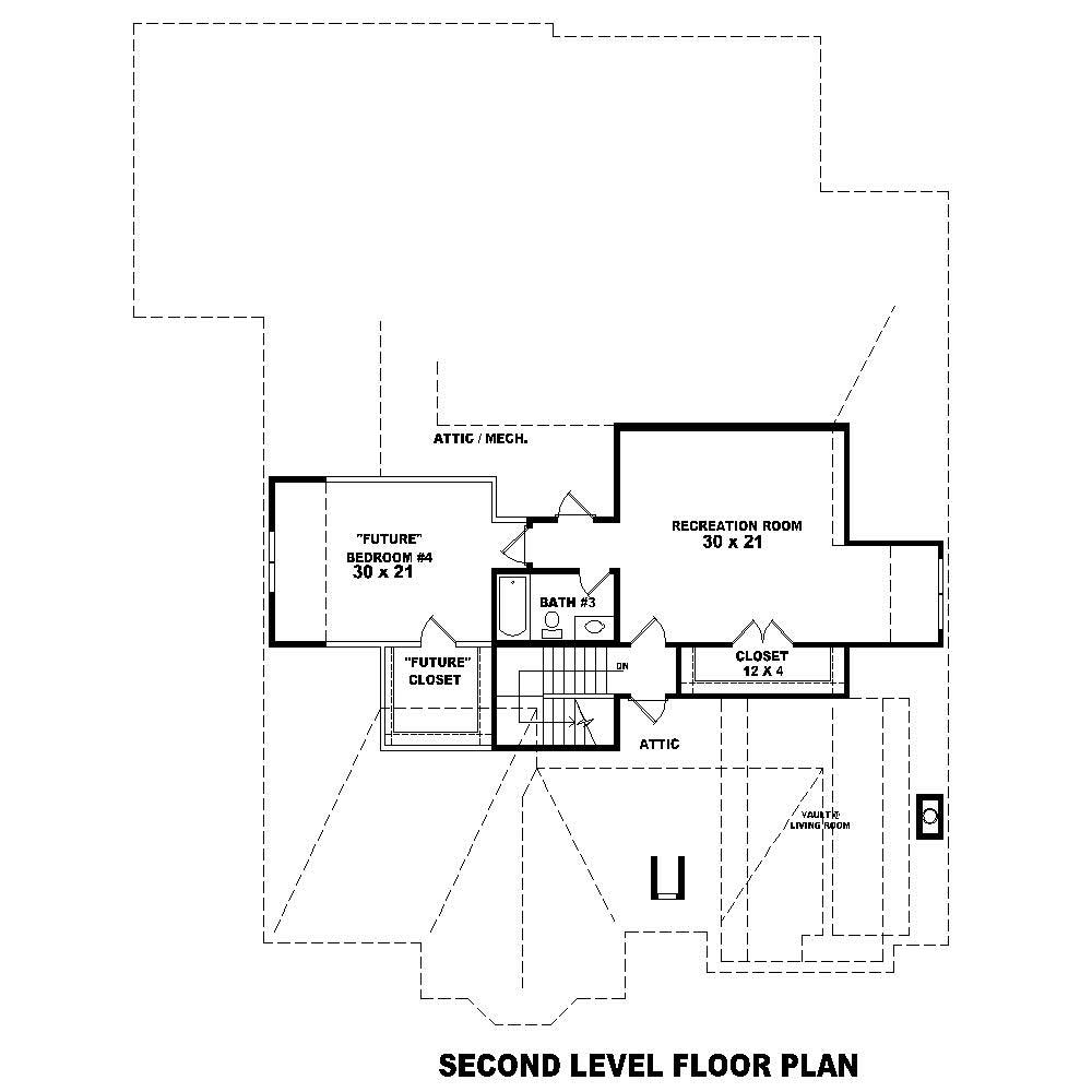 Floor Plan Second Story