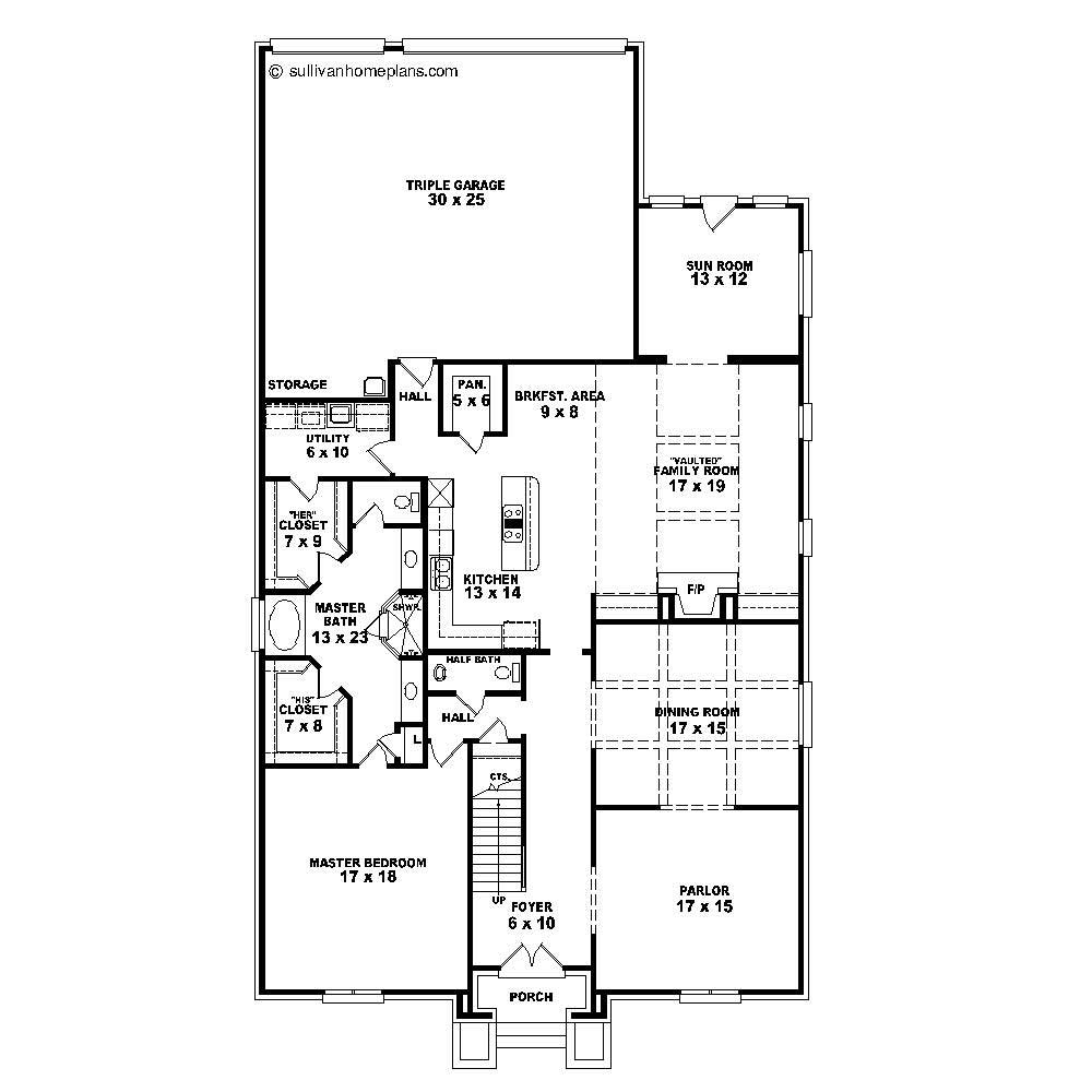 Floor Plan First Story