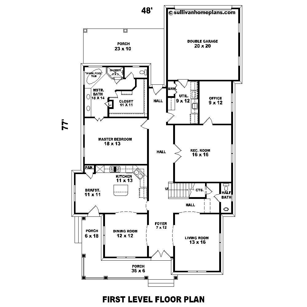 Floor Plan First Story