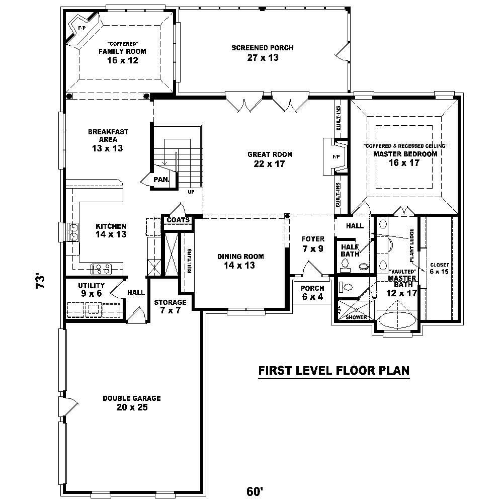 Floor Plan First Story