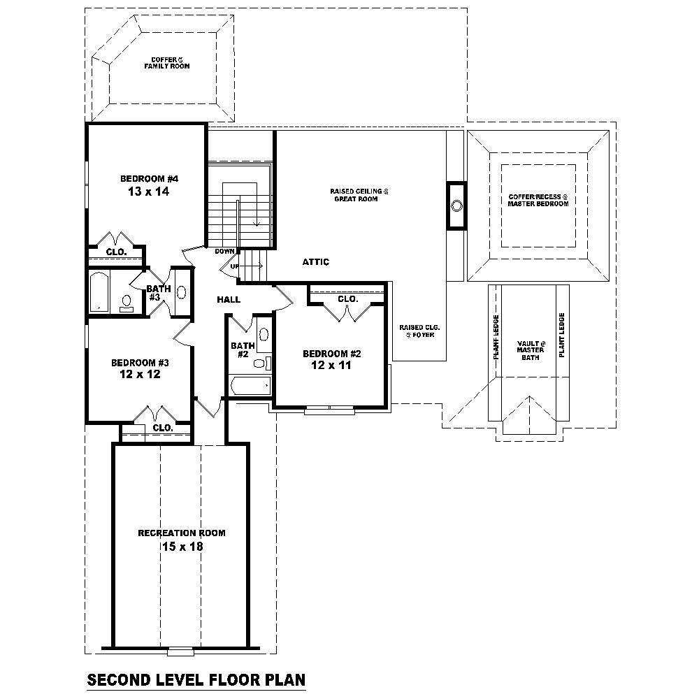 Floor Plan Second Story