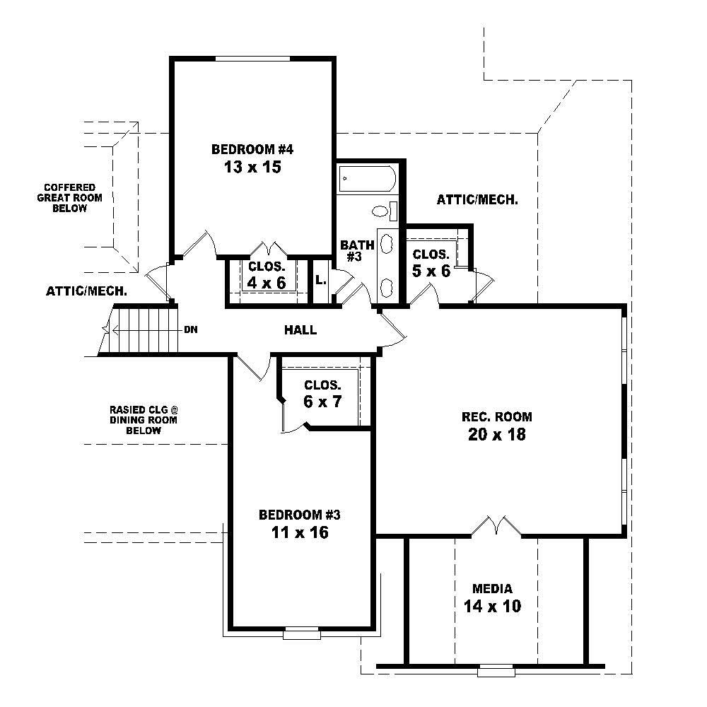Floor Plan Second Story