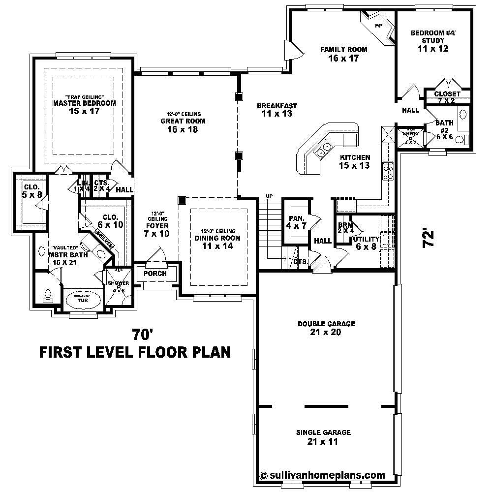 Floor Plan First Story