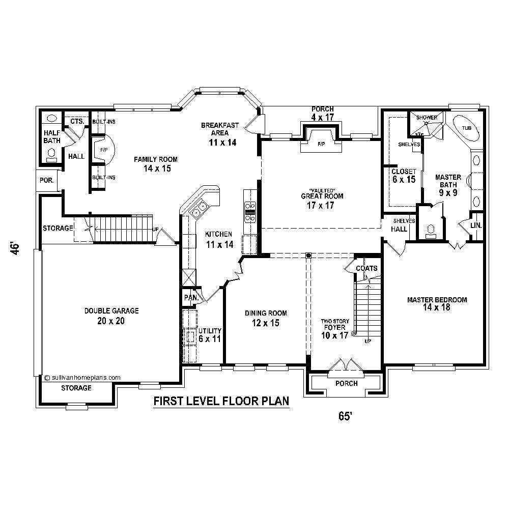 Floor Plan First Story