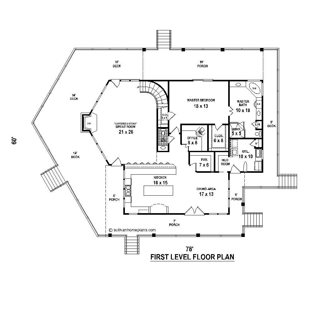 Floor Plan First Story