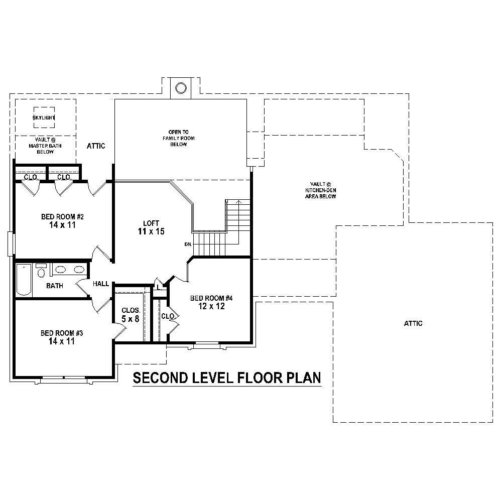 Floor Plan Second Story