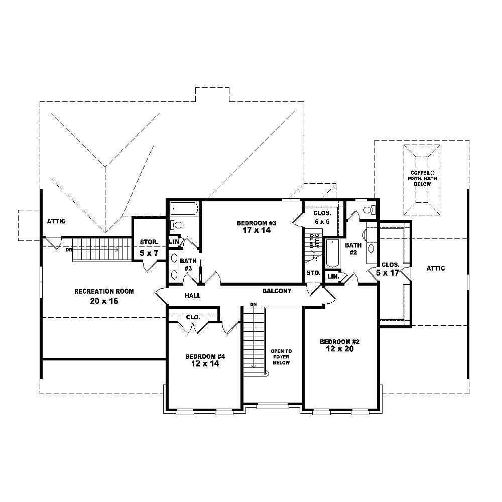 Floor Plan Second Story