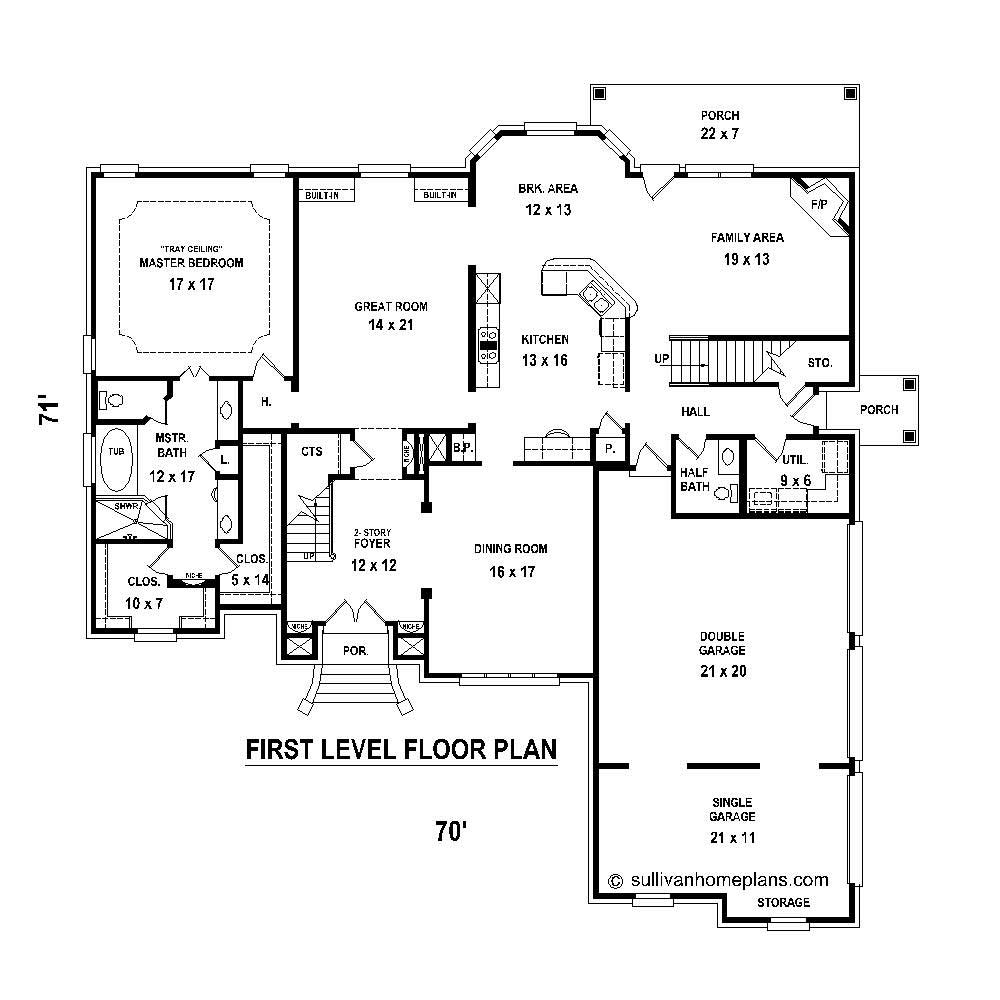Floor Plan First Story