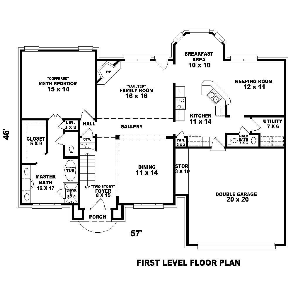 Floor Plan First Story