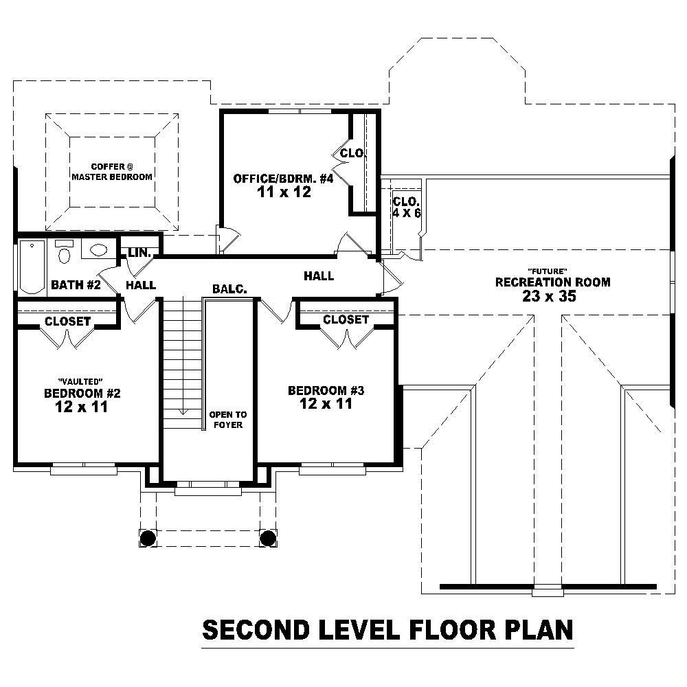 Floor Plan Second Story