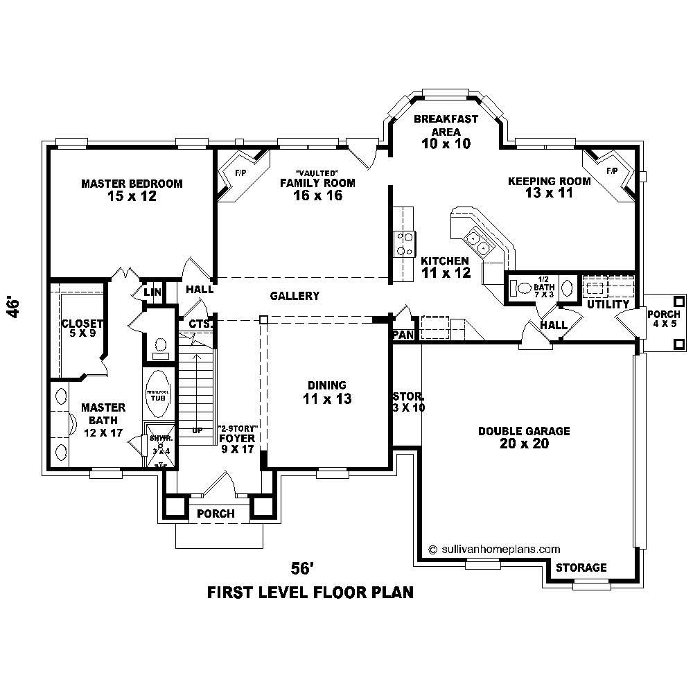 Floor Plan First Story