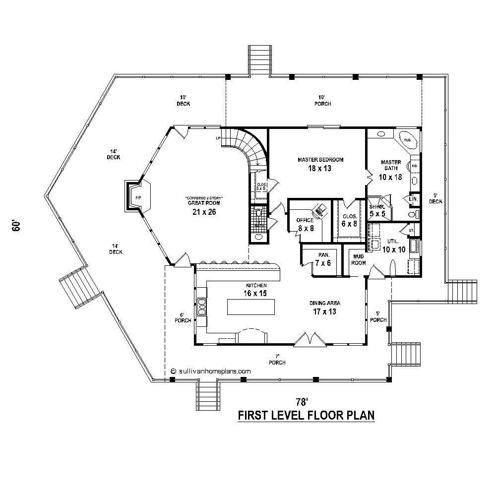 Floor Plan First Story