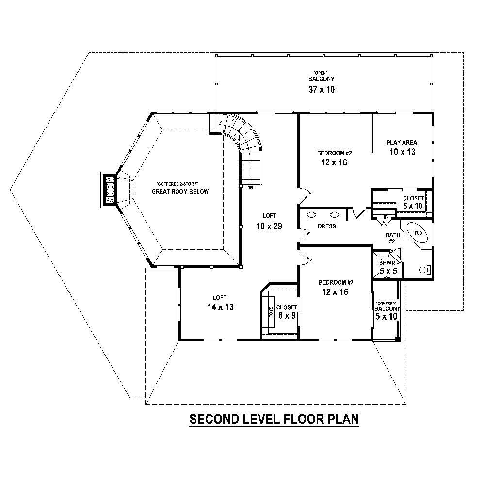 Floor Plan Second Story