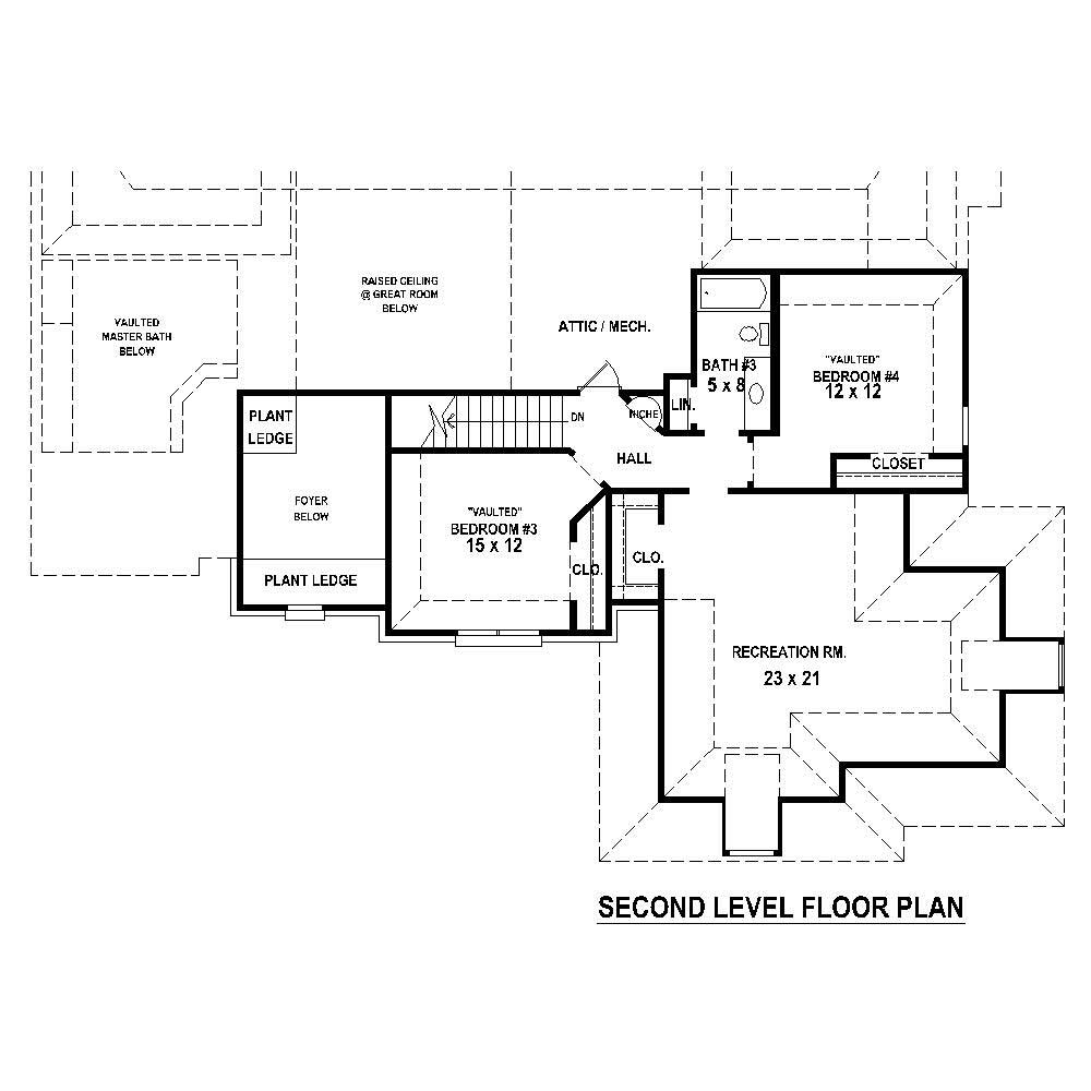 Floor Plan Second Story