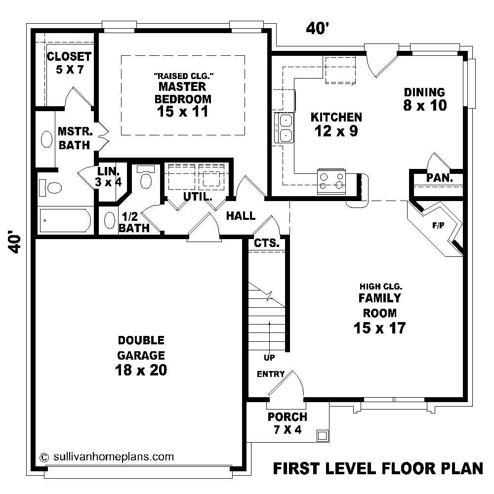 Floor Plan First Story