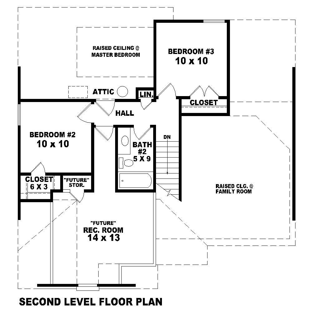 Floor Plan Second Story