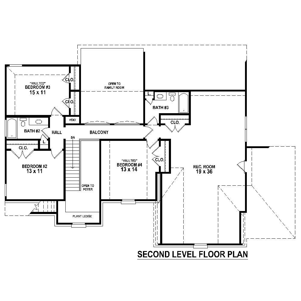 Floor Plan Second Story