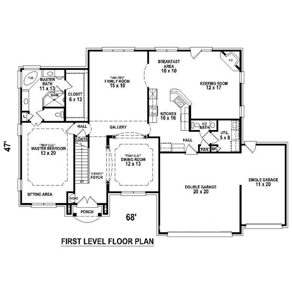 Floor Plan First Story