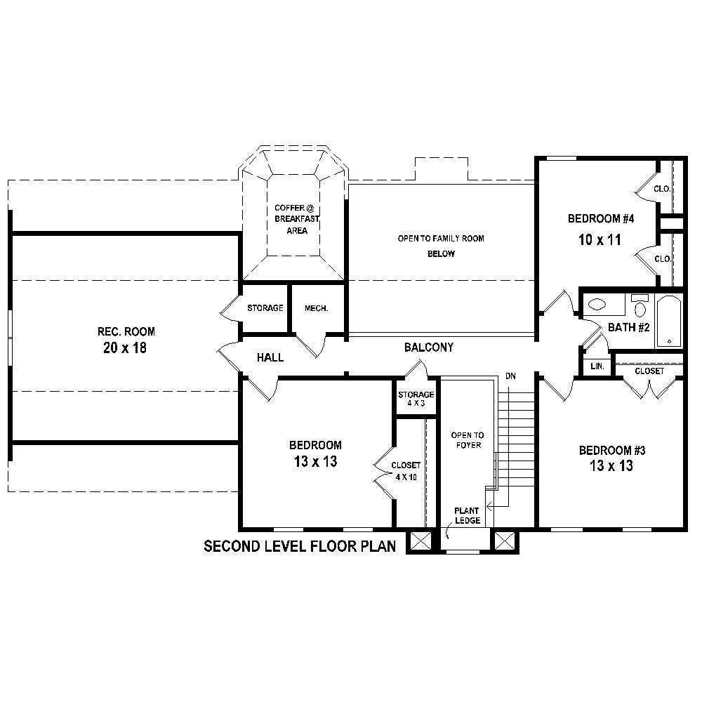 Floor Plan Second Story