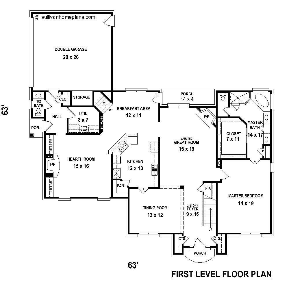 Floor Plan First Story