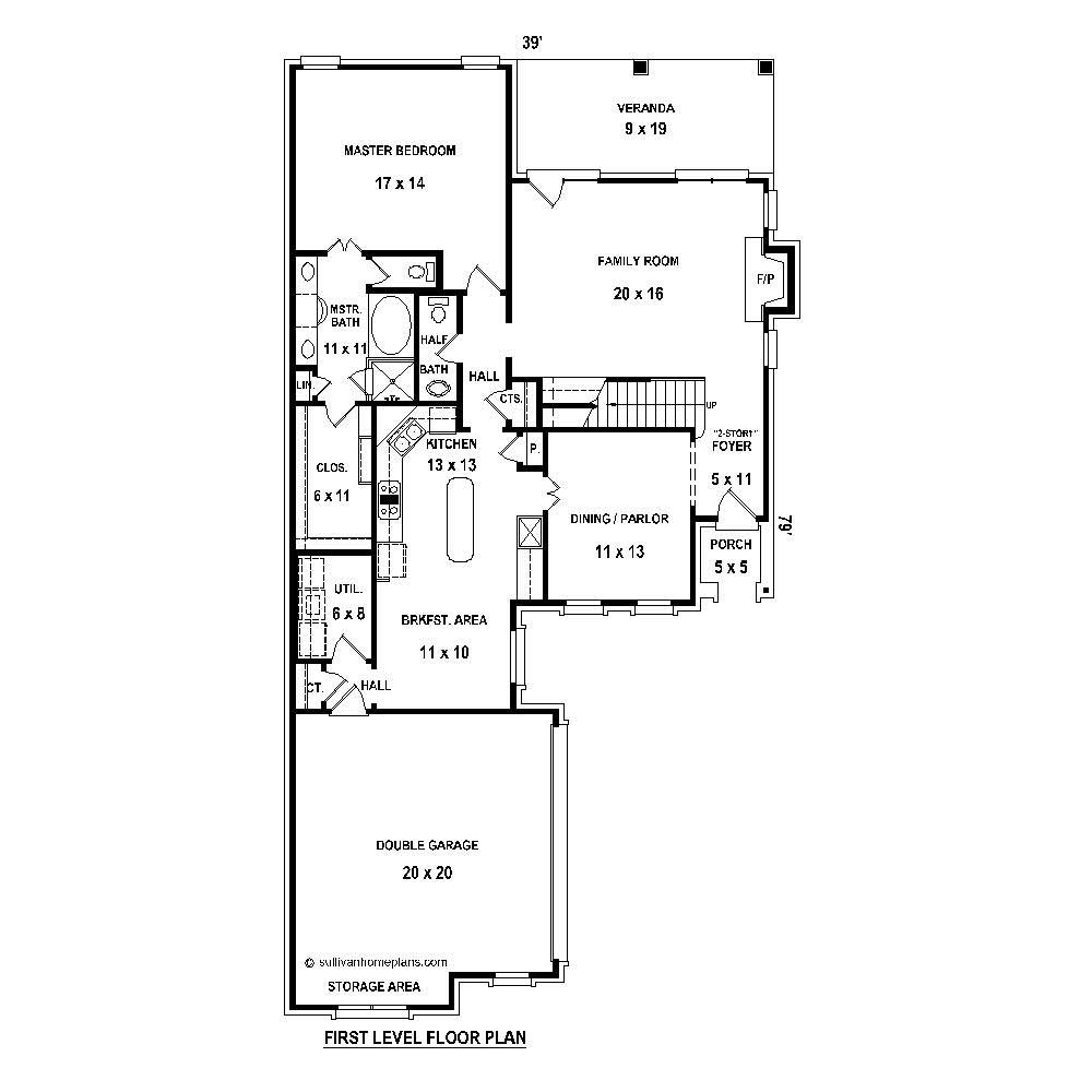 Floor Plan First Story