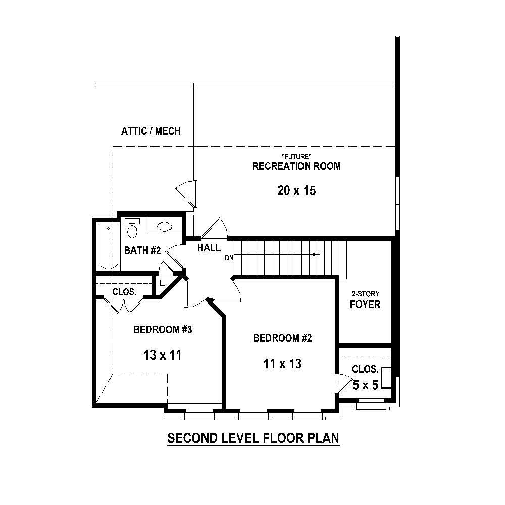 Floor Plan Second Story